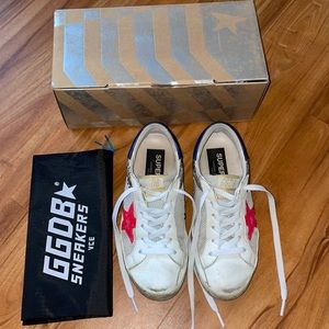 Authentic Golden Goose “Superstar” Sneakers - size 36